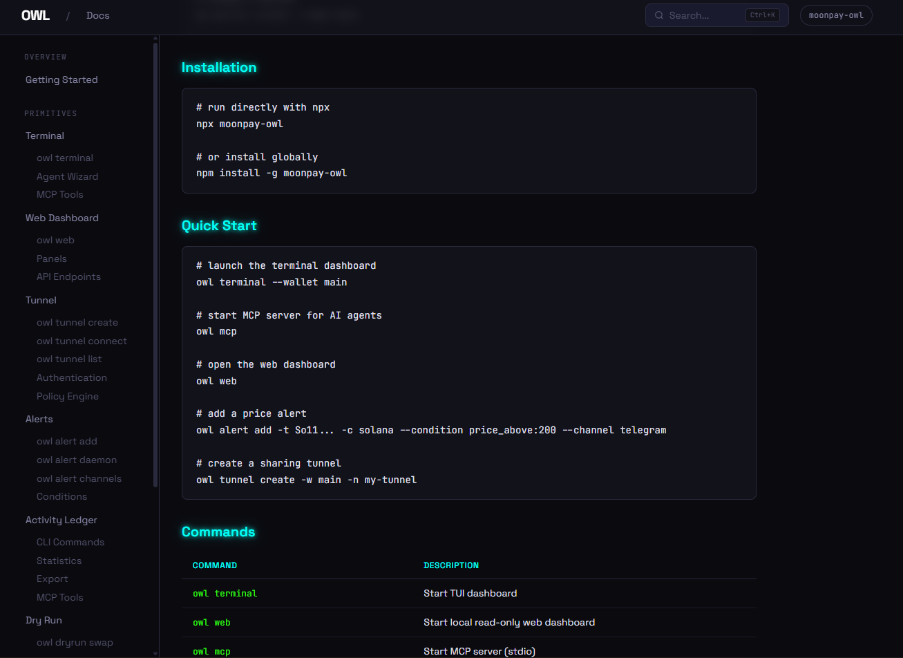 OWL screenshot 3